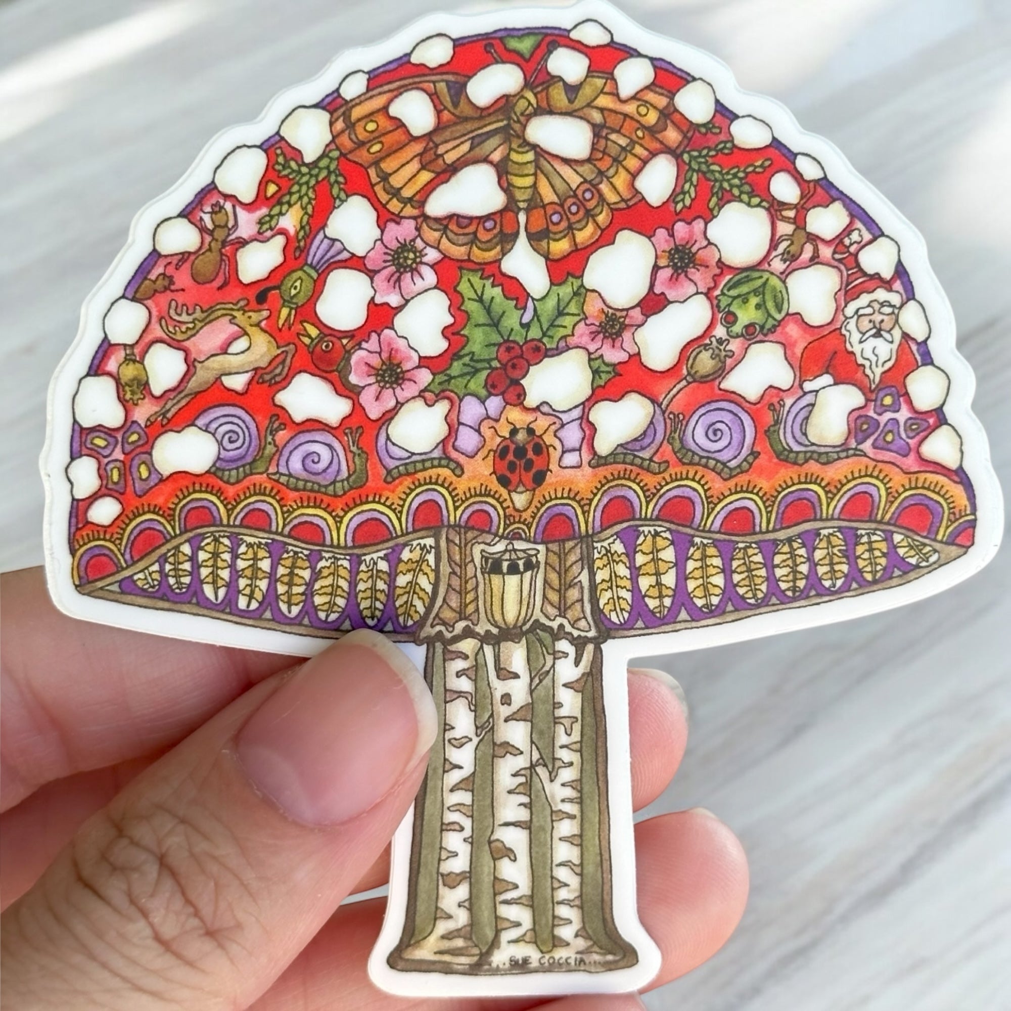 Mushroom Sticker