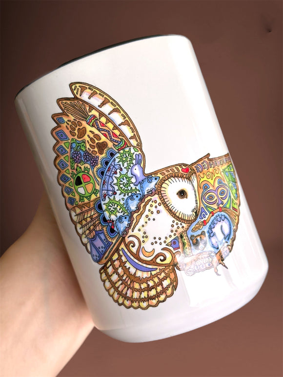 Barn Owl 15 oz Mug