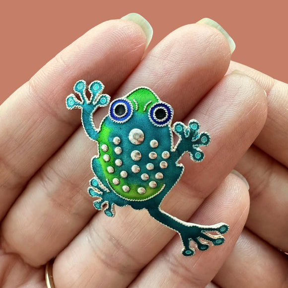Frog Montage Pin