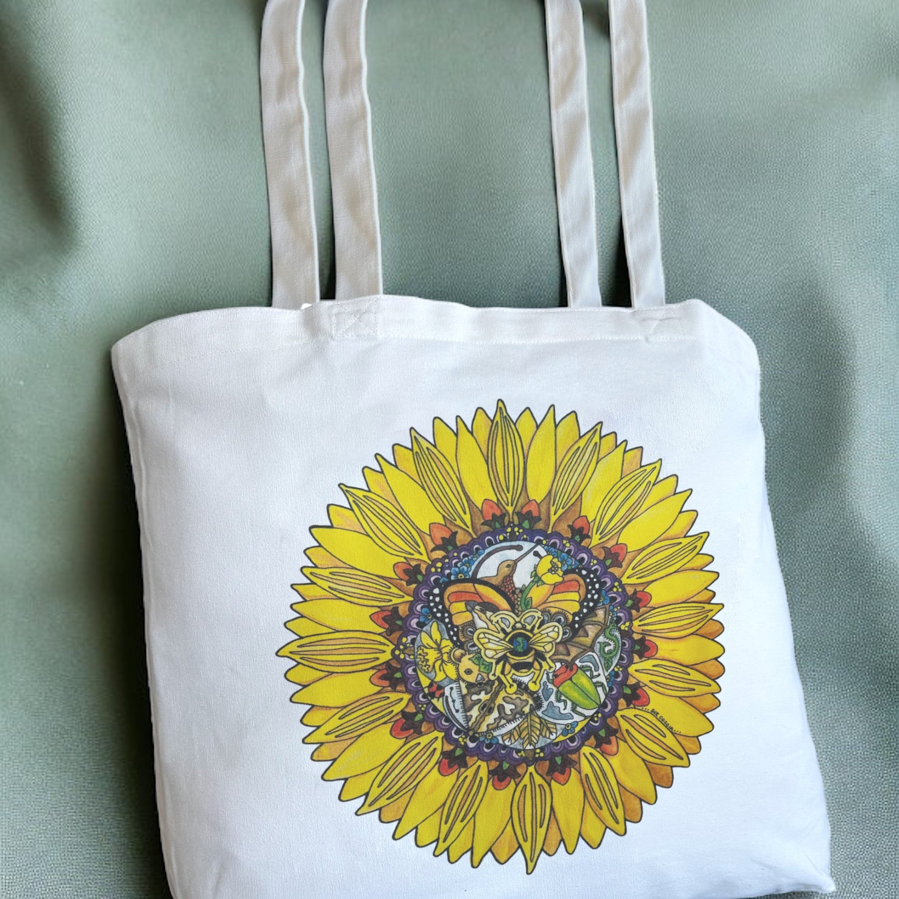 Sunflower Tote Bag - Large