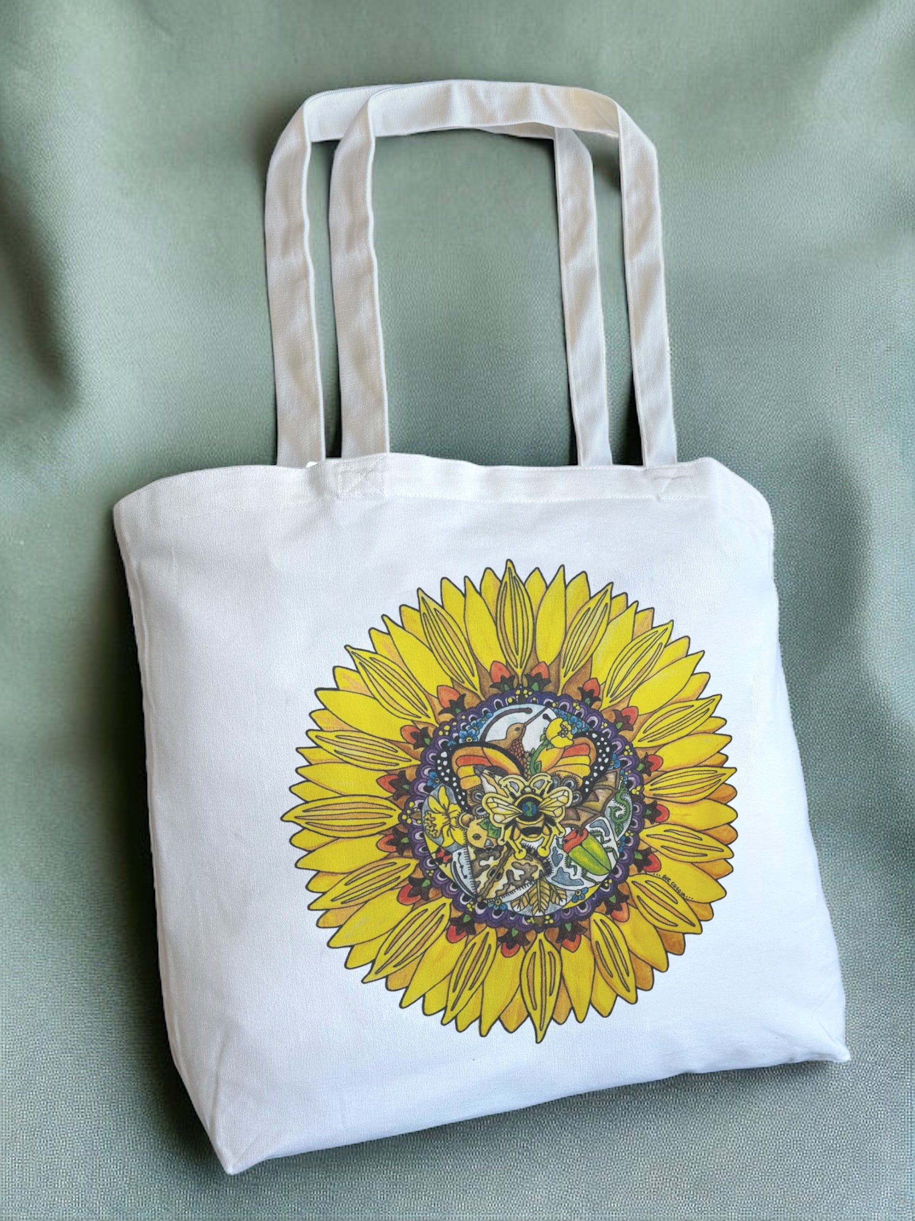 Sunflower Tote Bag - Large