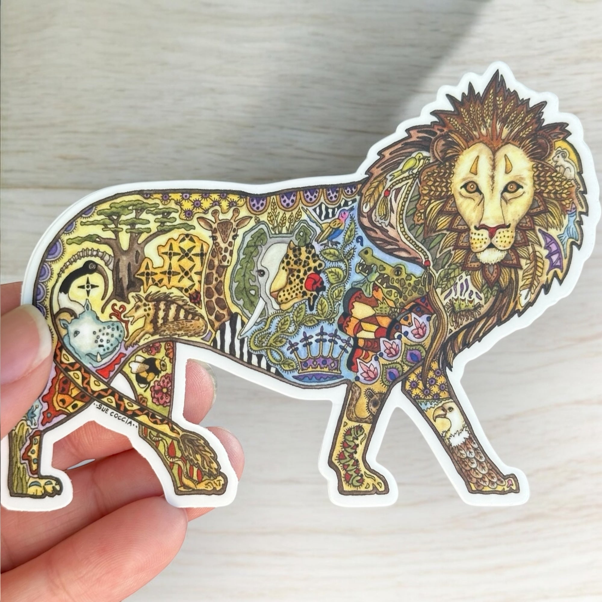 Lion Sticker