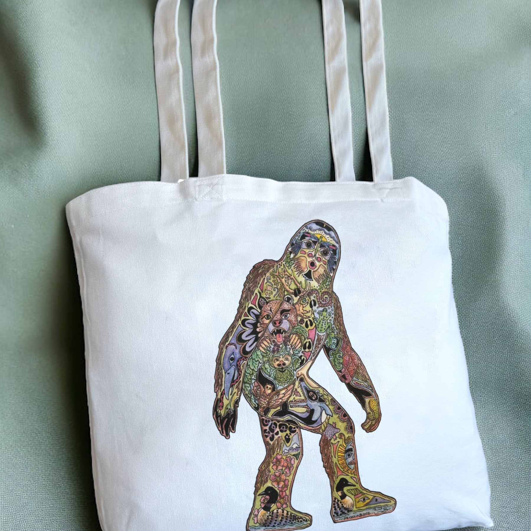 Sasquatch Tote Bag - Large