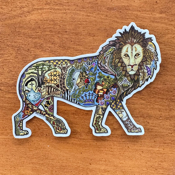 Lion Sticker