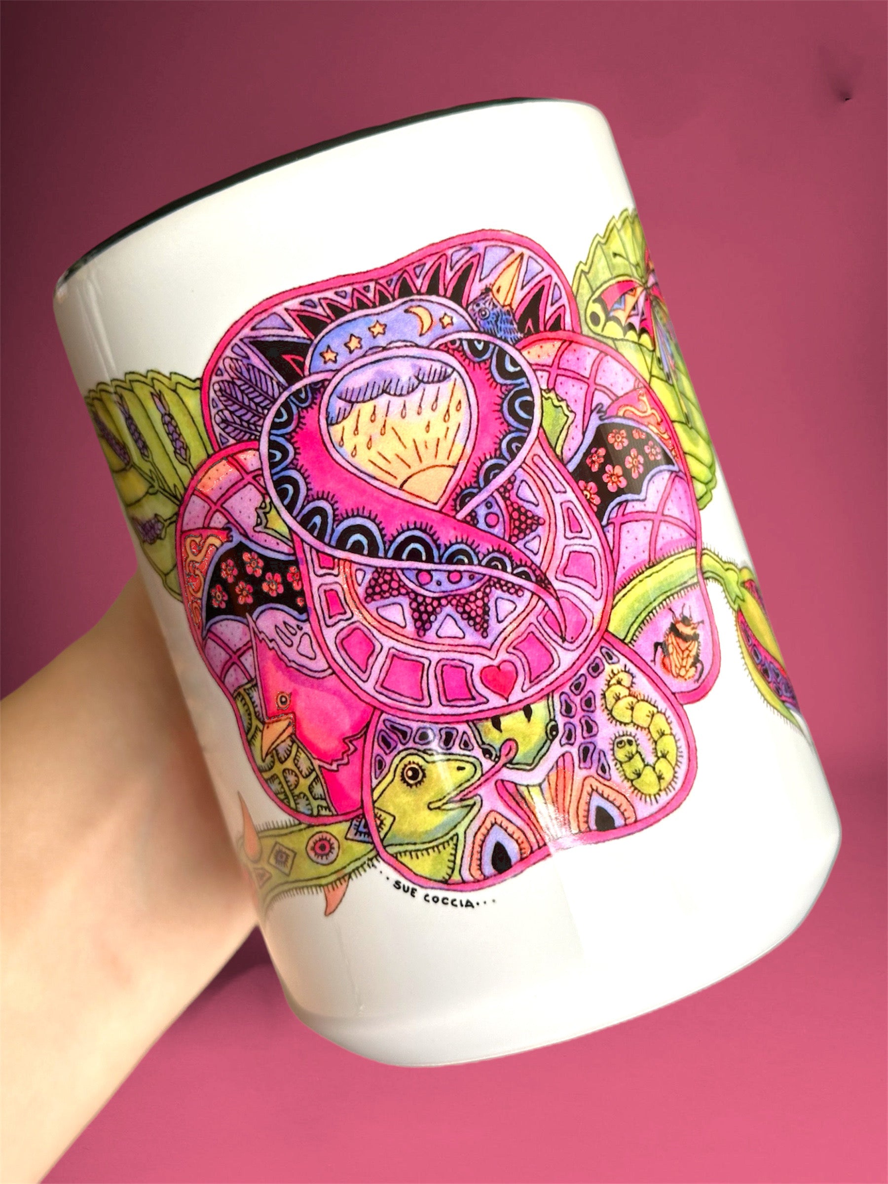 Rose 15 oz Mug