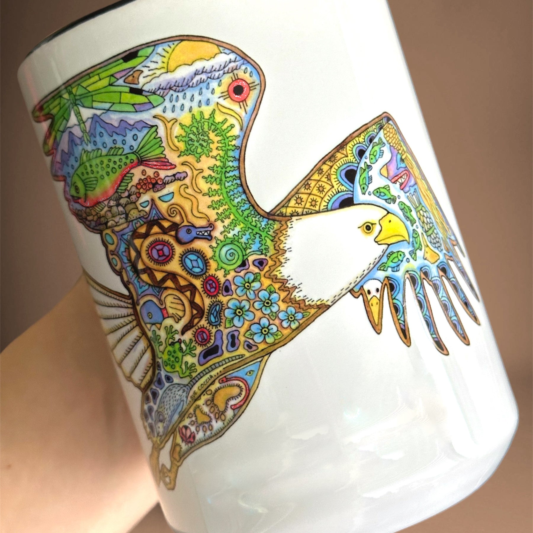 Bald Eagle 15 oz Mug
