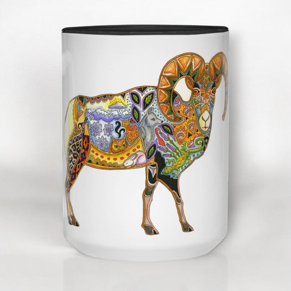 Big Horn Sheep 15 oz Mug