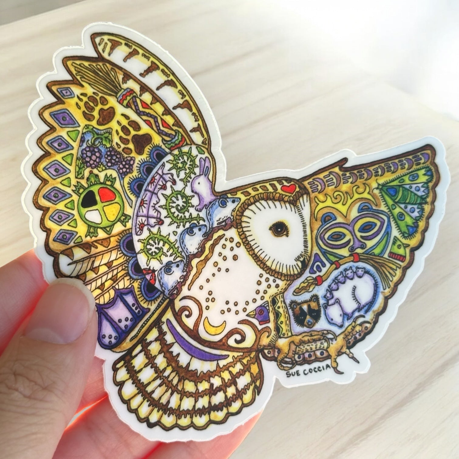 Barn Owl Sticker