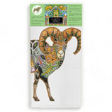 Big Horn Sheep Flour Sack Towel