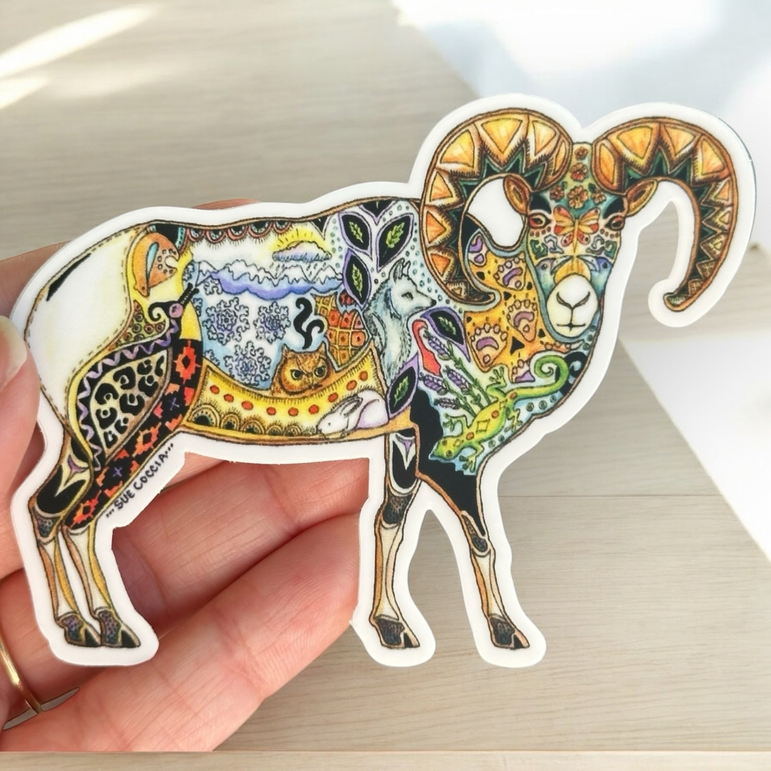 Bighorn Sheep Sticker
