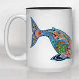 Blue Whale 15 oz Mug