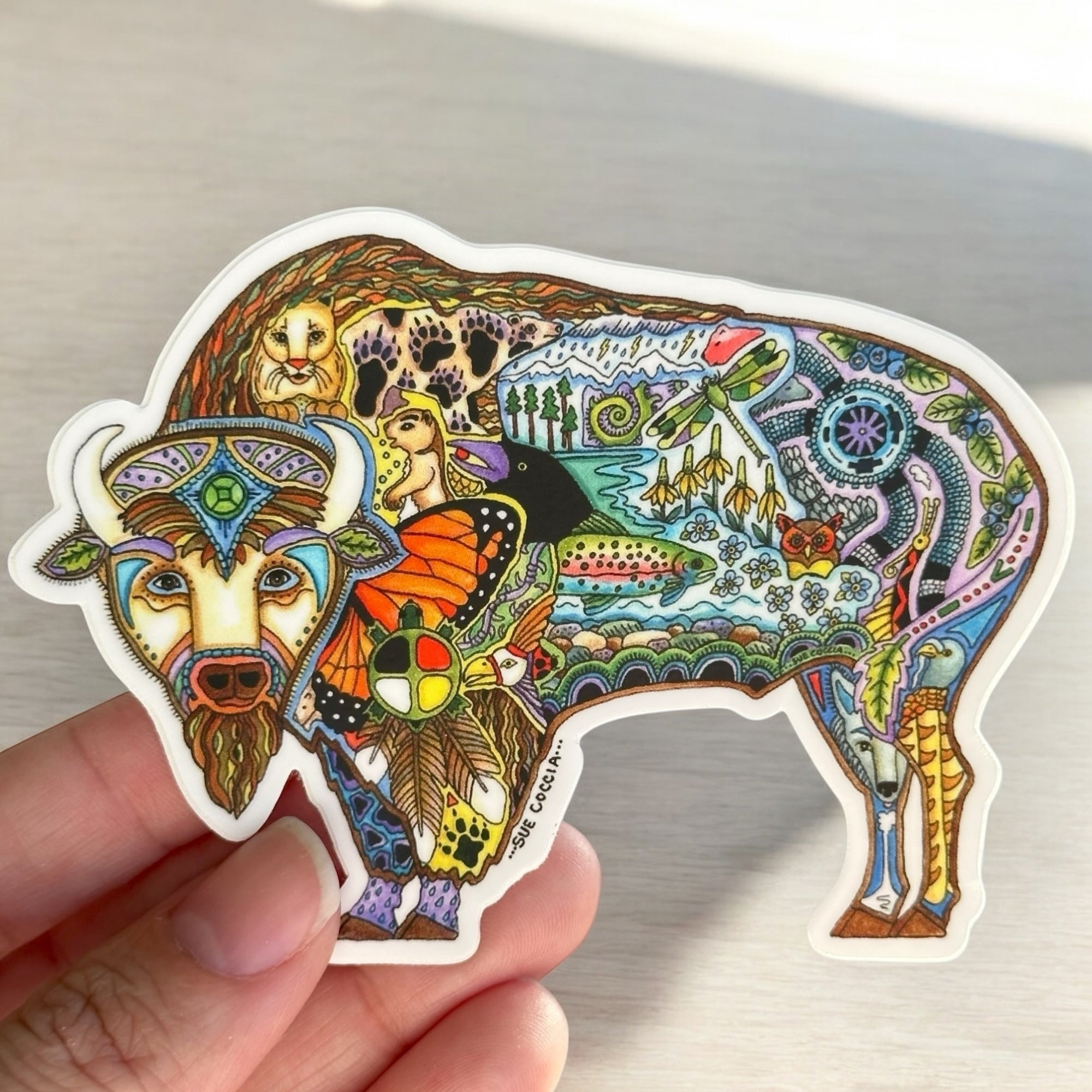 Buffalo Sticker