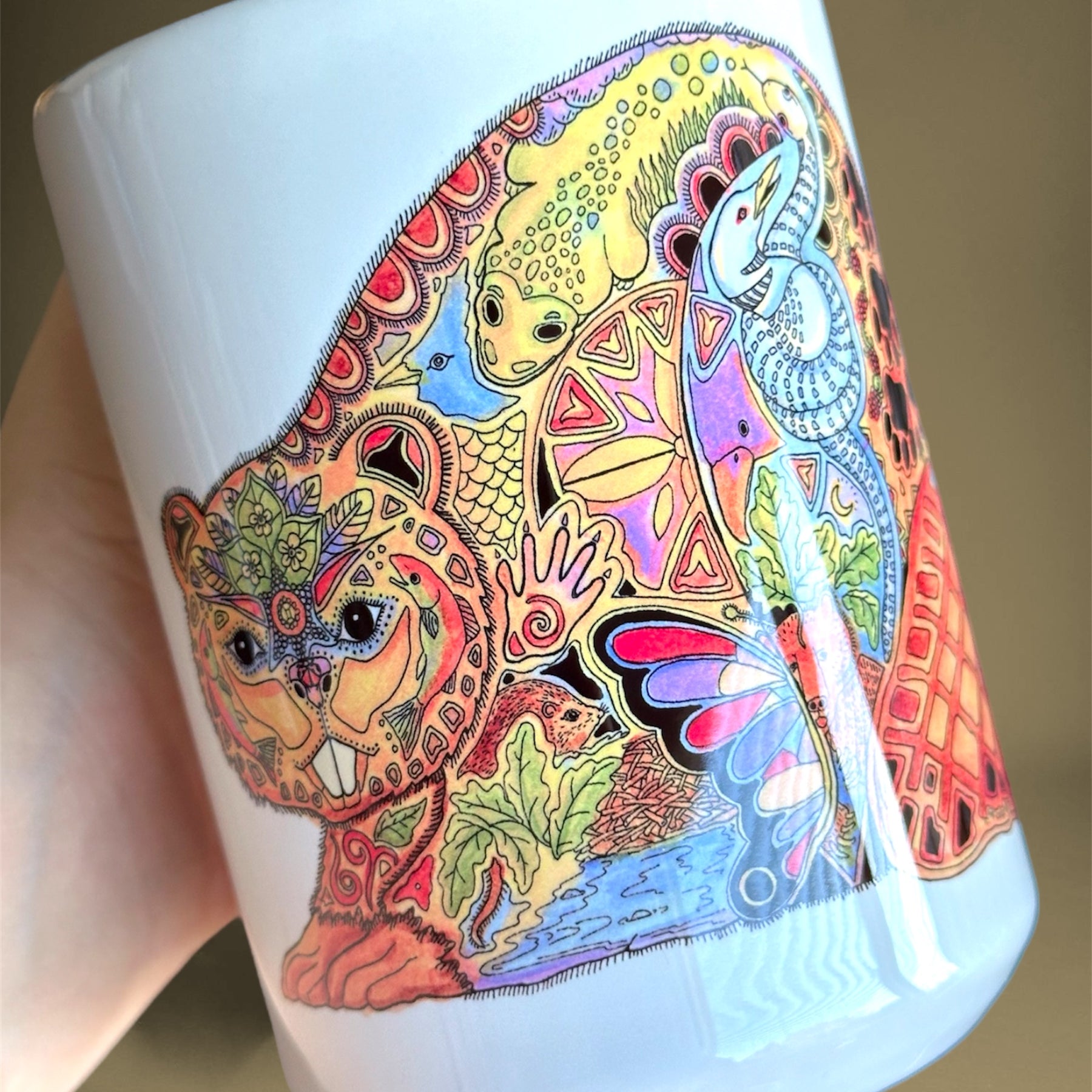 Beaver 15 oz Mug