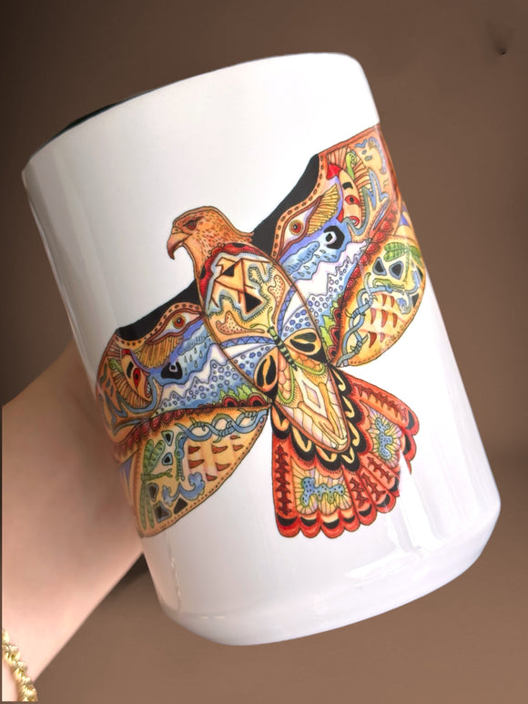 Hawk 15 oz Mug