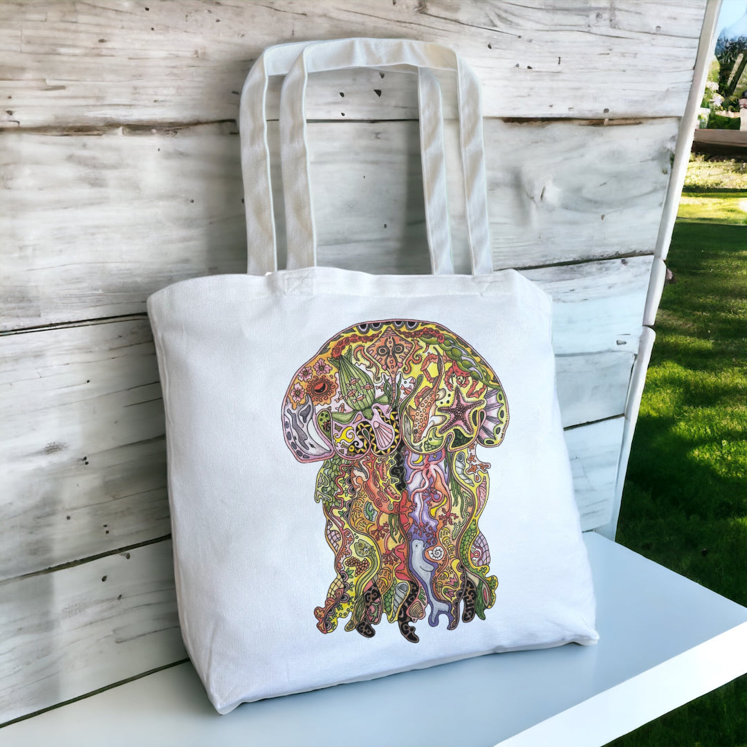 Jellyfish Tote Bag - Large