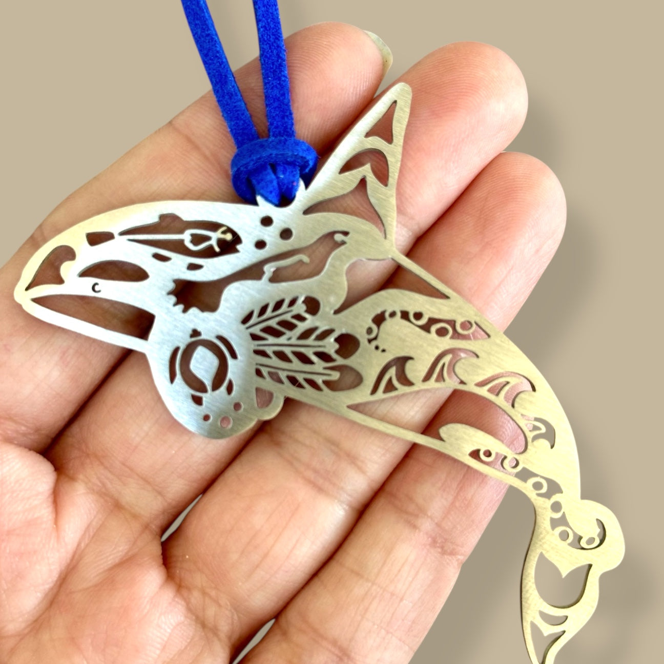 Orca Animal Spirit Ornament
