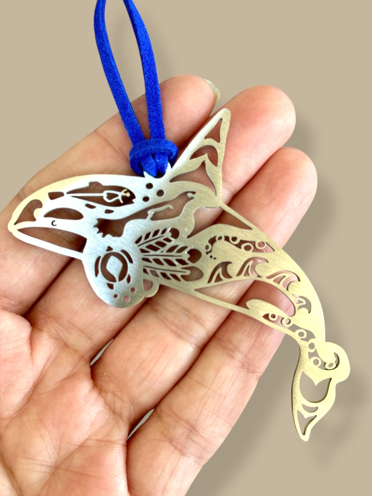 Orca Animal Spirit Ornament