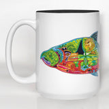 Chinook Salmon 15 oz Mug