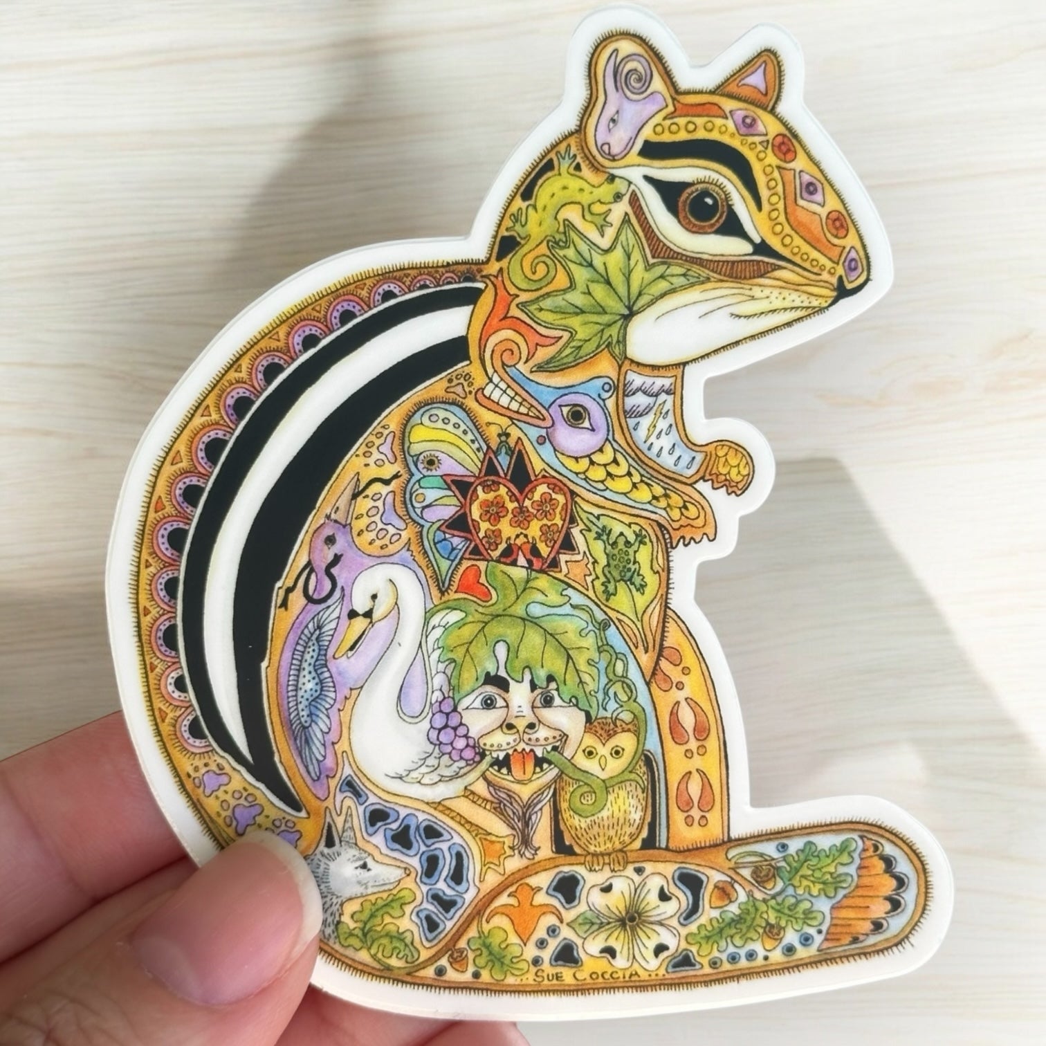 Chipmunk Sticker