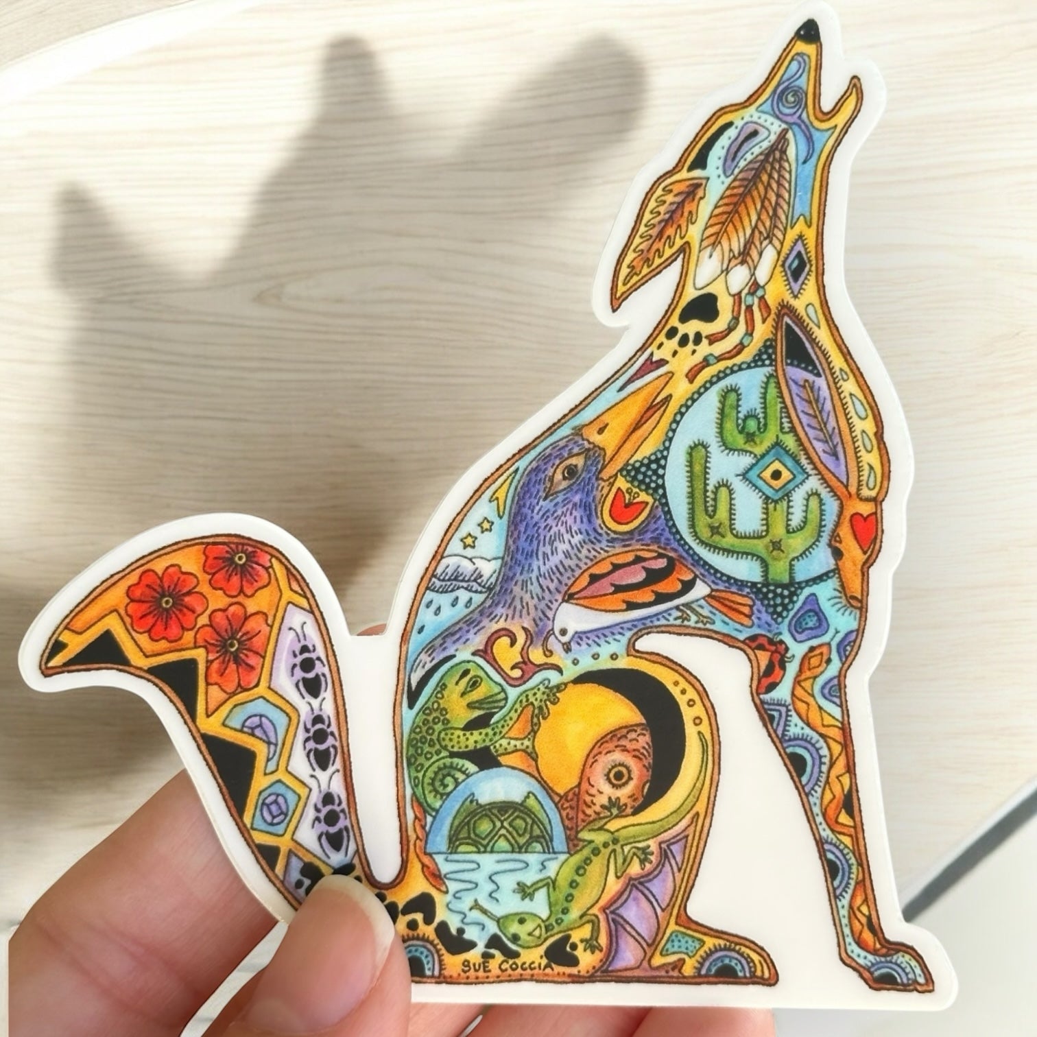 Coyote Sticker