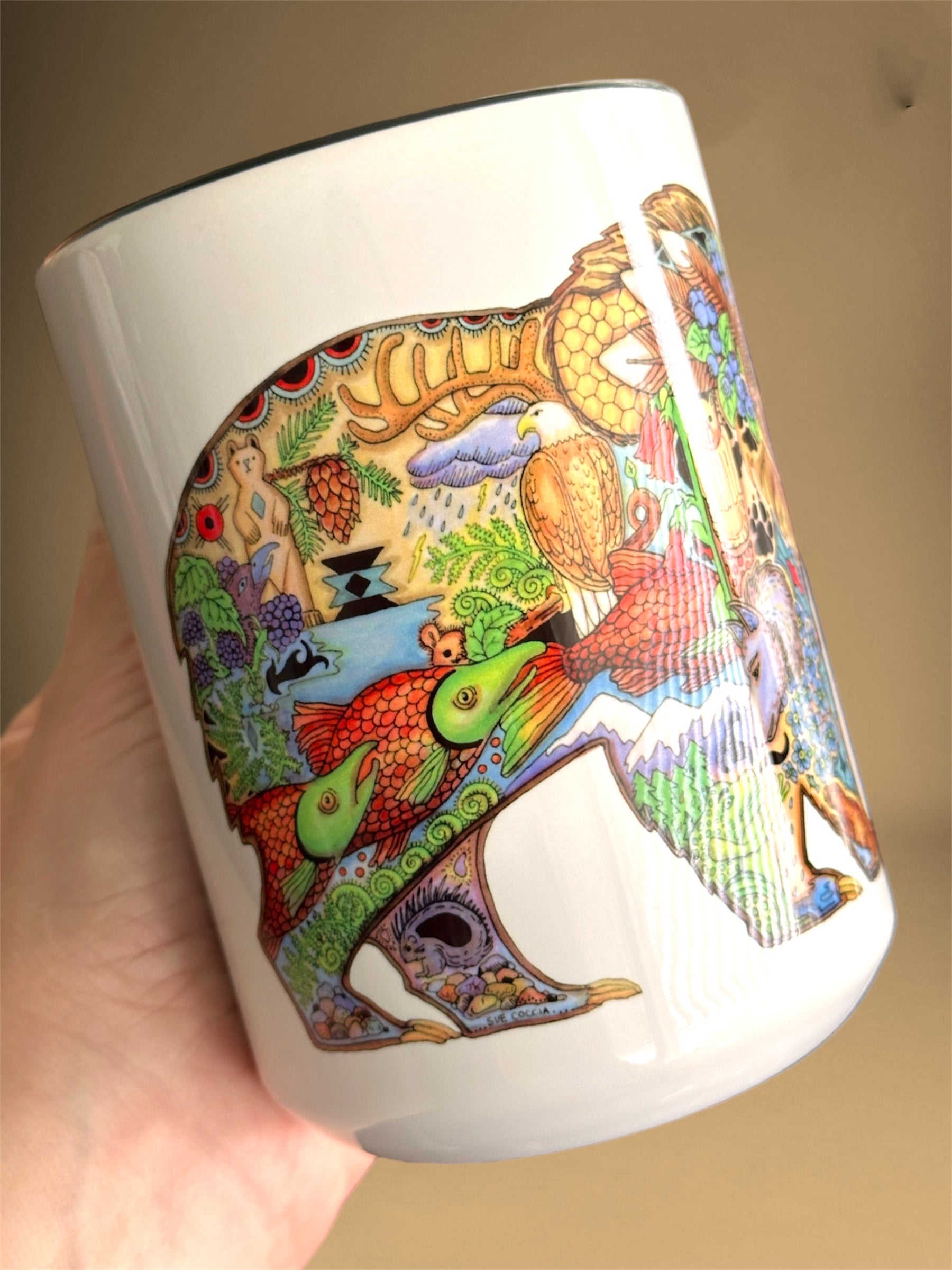 Grizzly Bear 15 oz Mug – EarthArt International