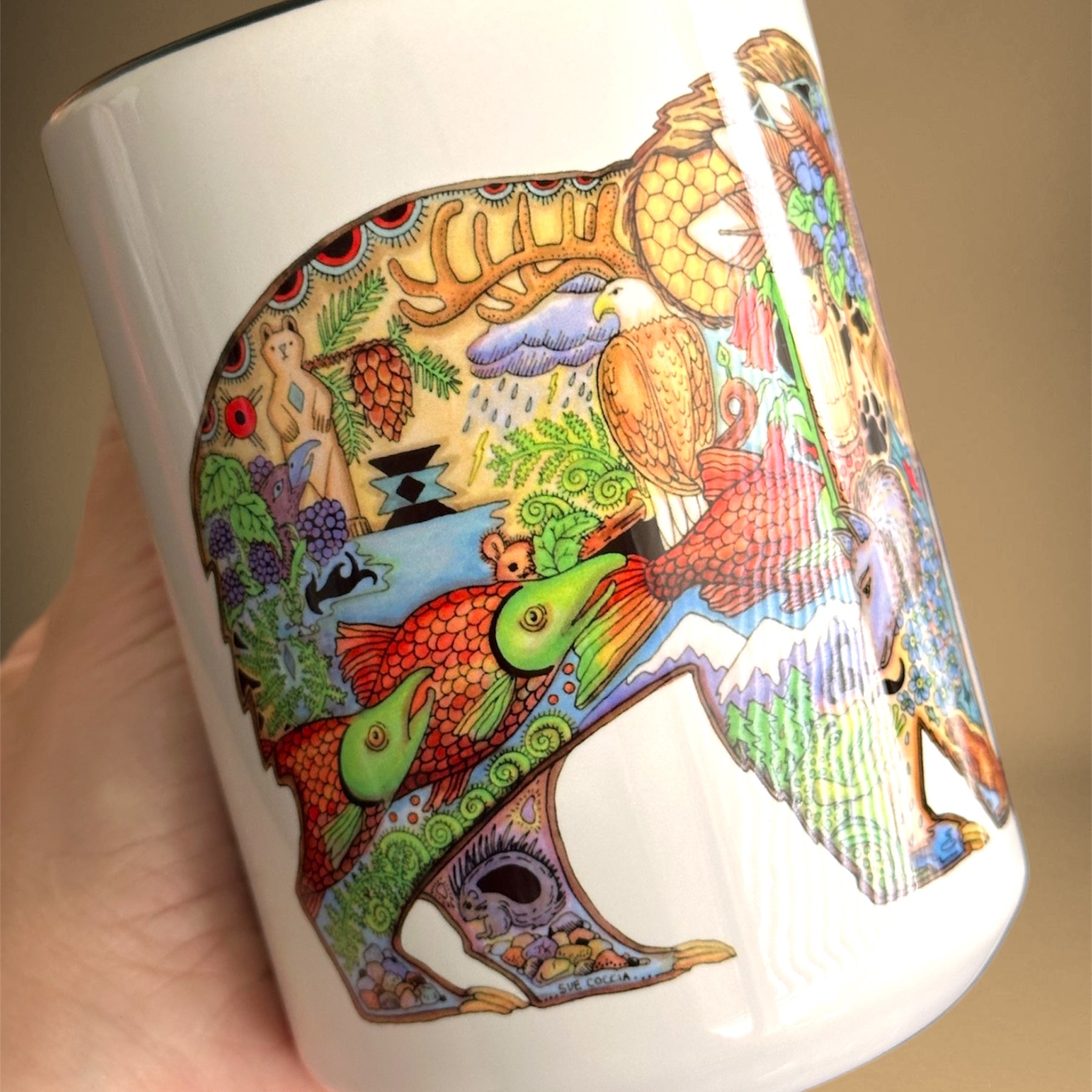 Grizzly Bear 15 oz Mug