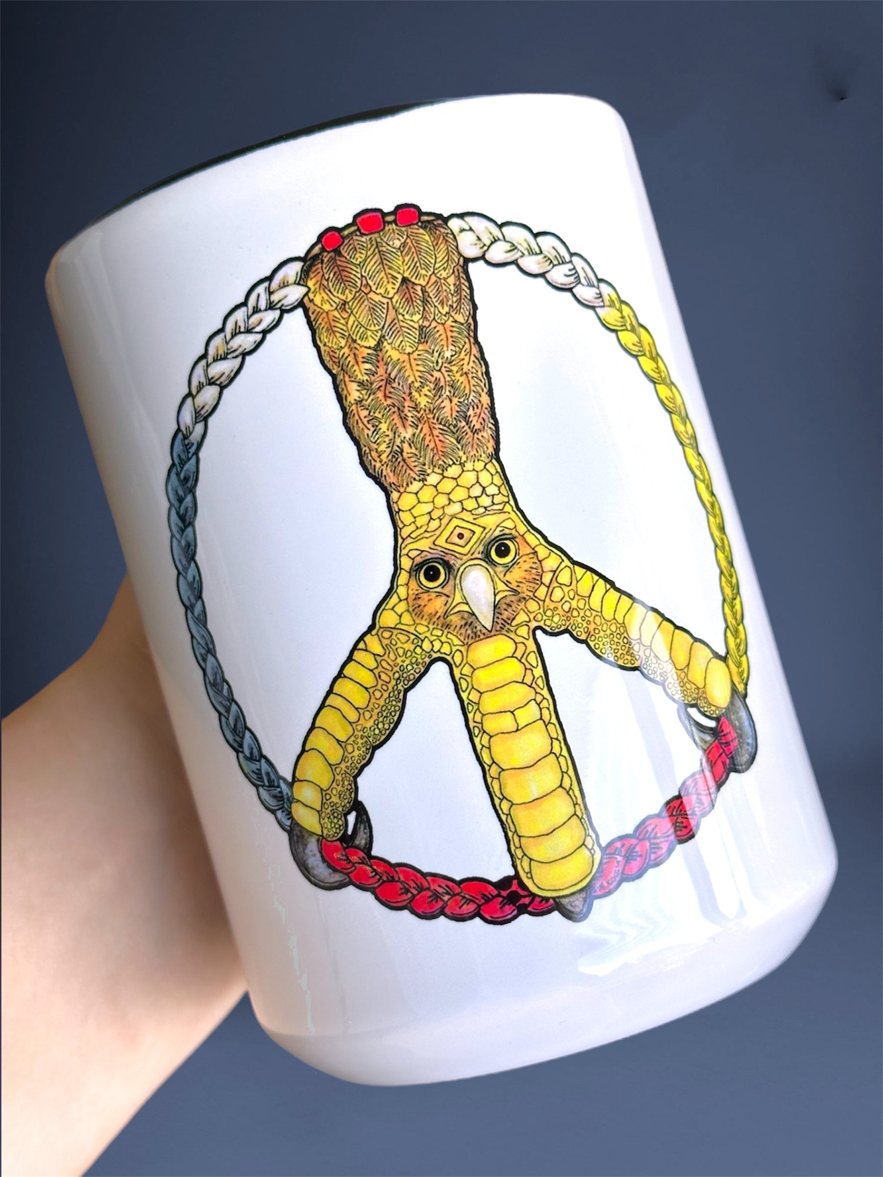 Peace Eagle 15 oz Mug