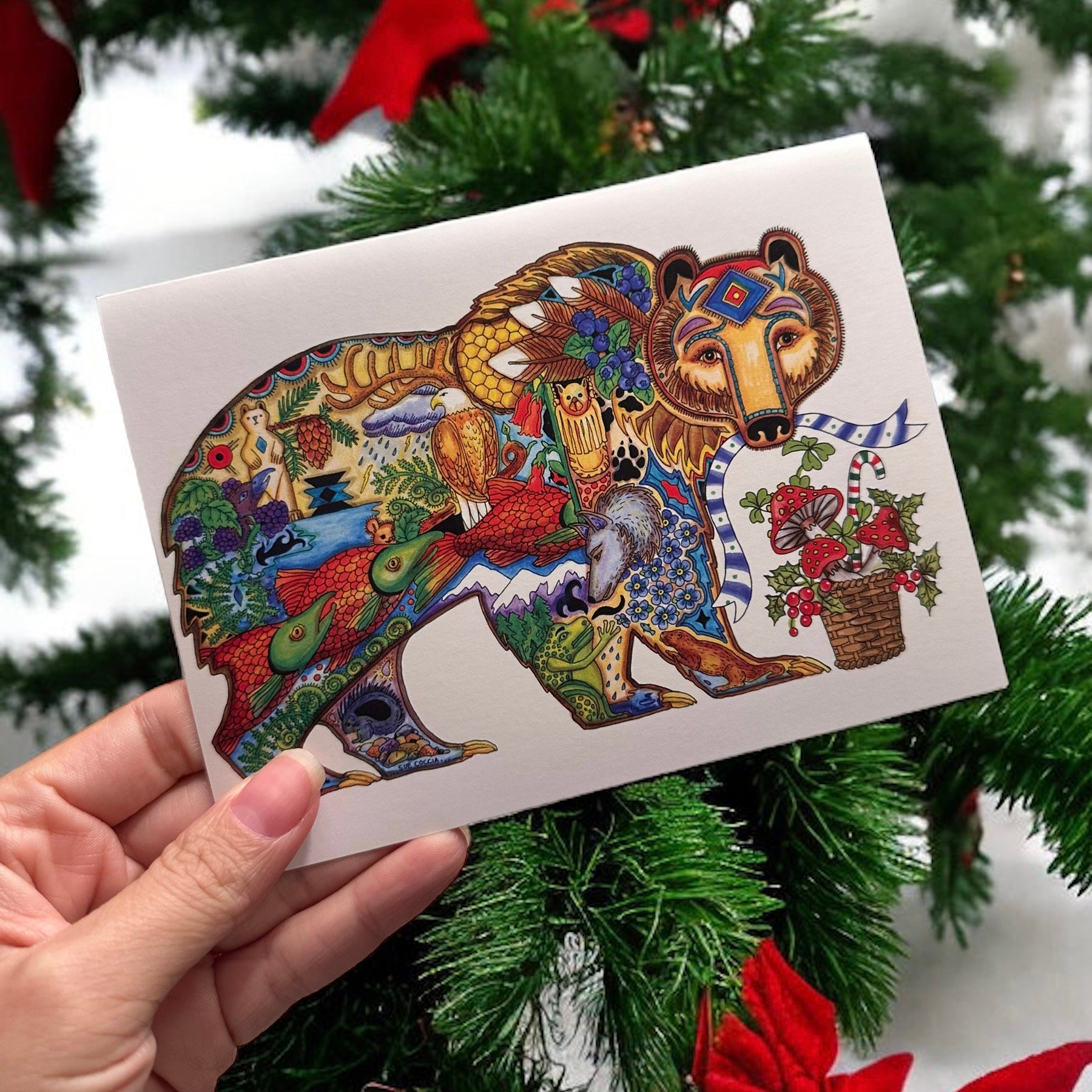 Grizzly Holiday Card