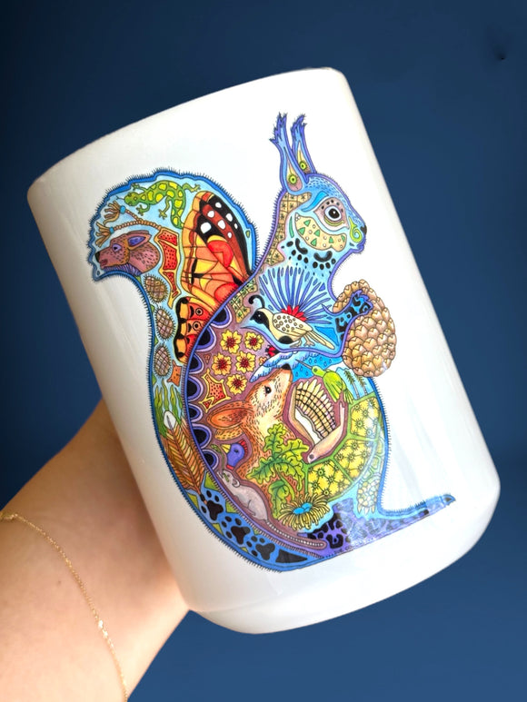 Squirrel 15 oz Mug