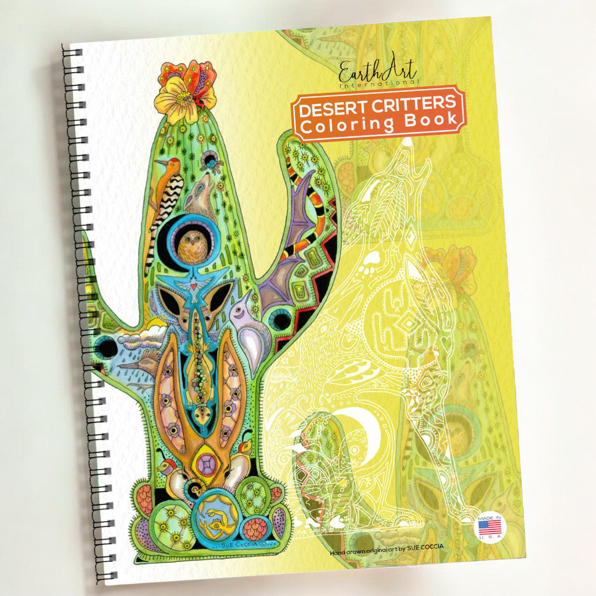 Desert Critters Coloring Book