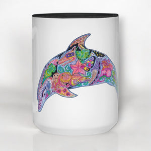 Dolphin 15 oz Mug