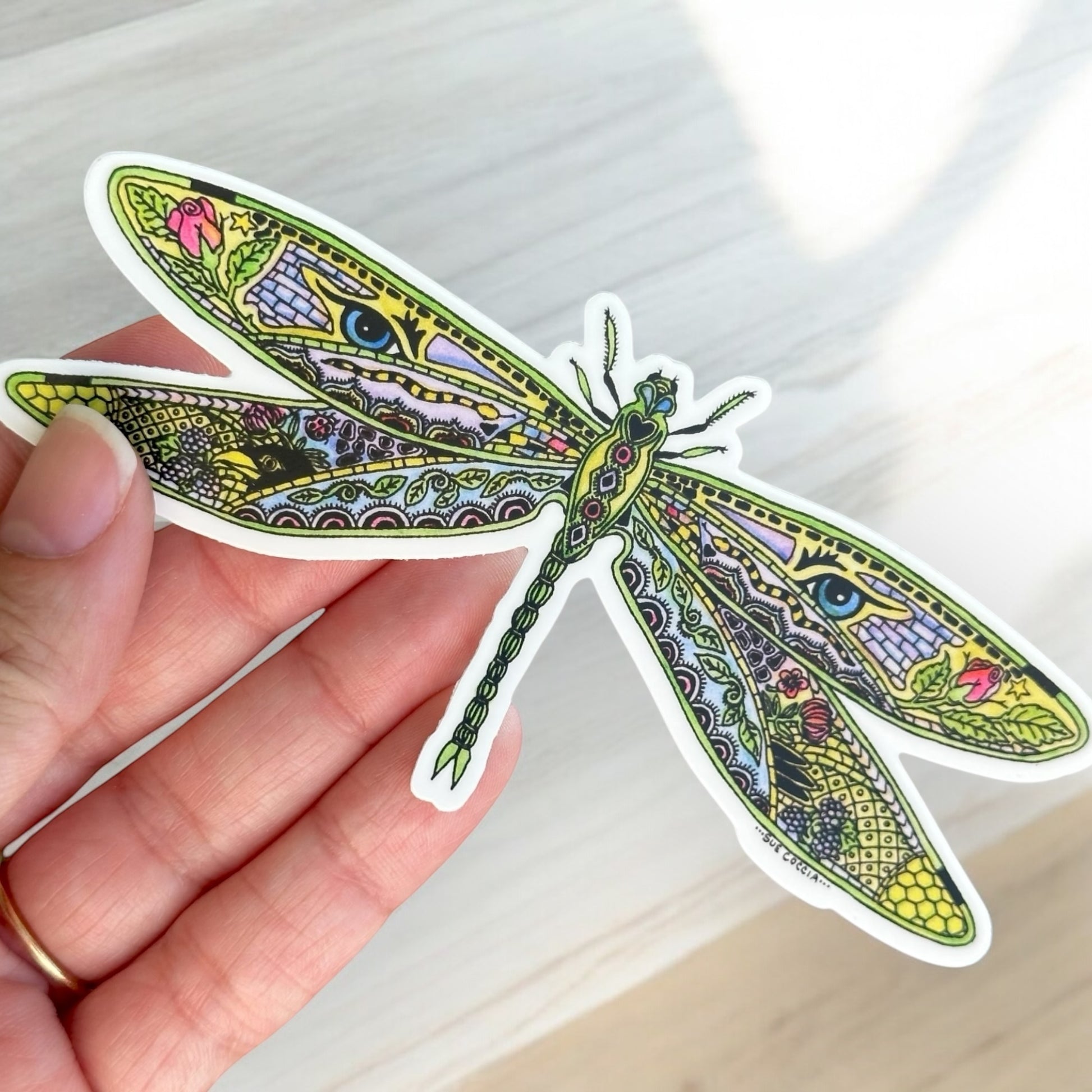 Dragonfly Sticker