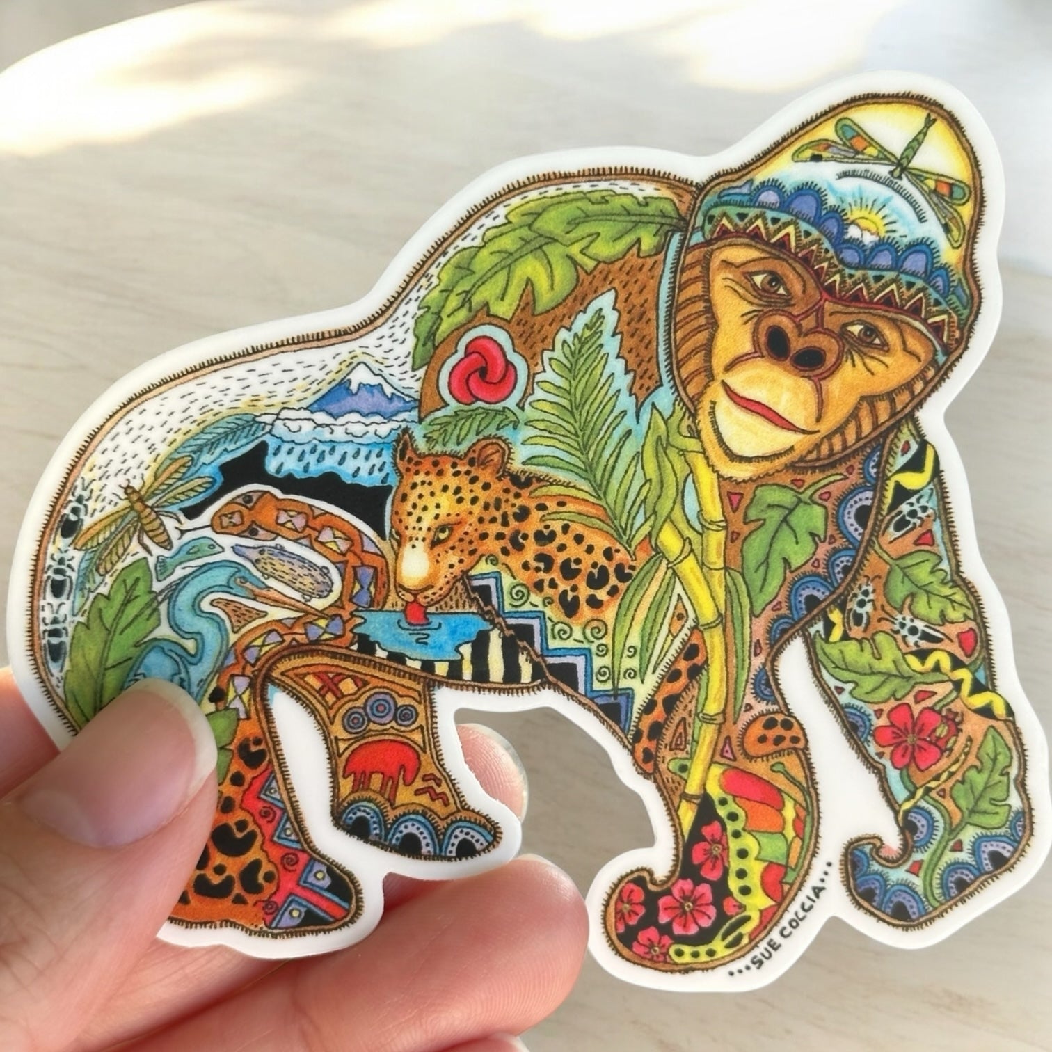 Gorilla Sticker