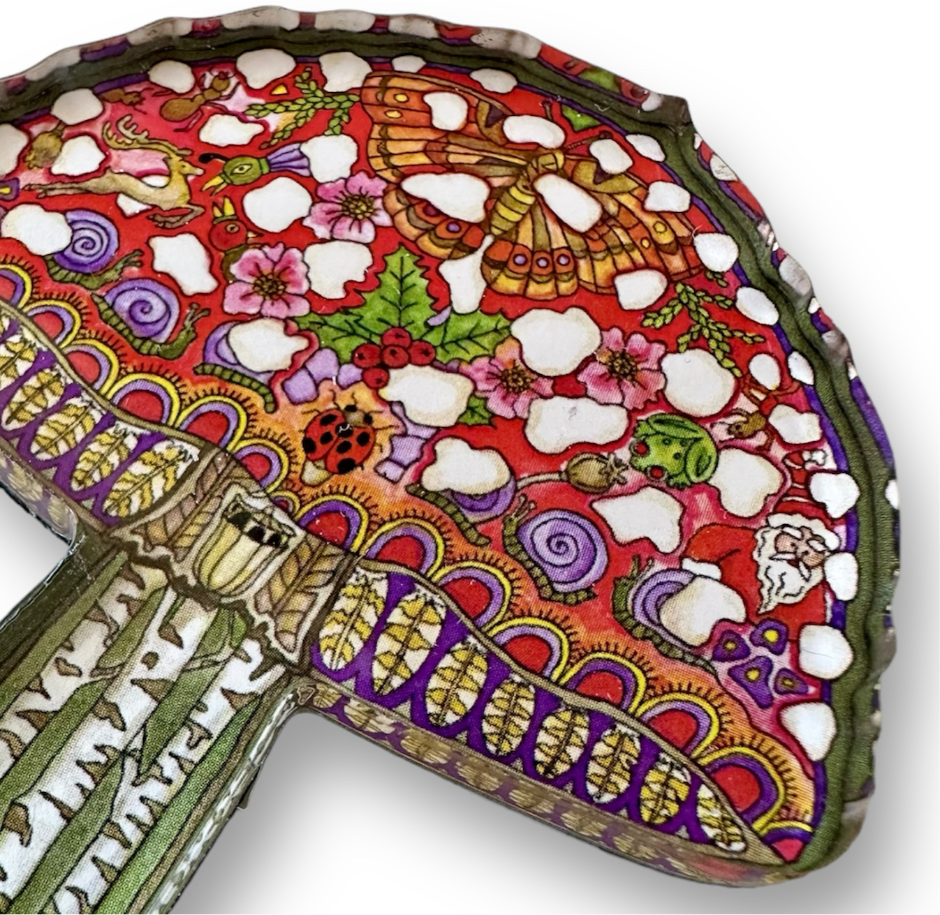 Mushroom Magnets, Keychains and Pins