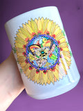 Sunflower Lavender 15 oz Mug