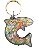 Coho Salmon Magnets, Keychains and Pins