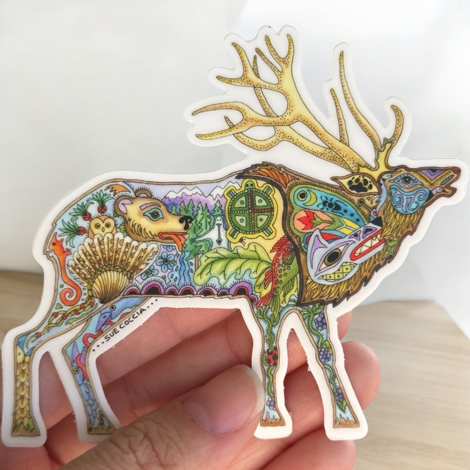Elk Sticker