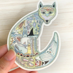 Arctic Fox Sticker