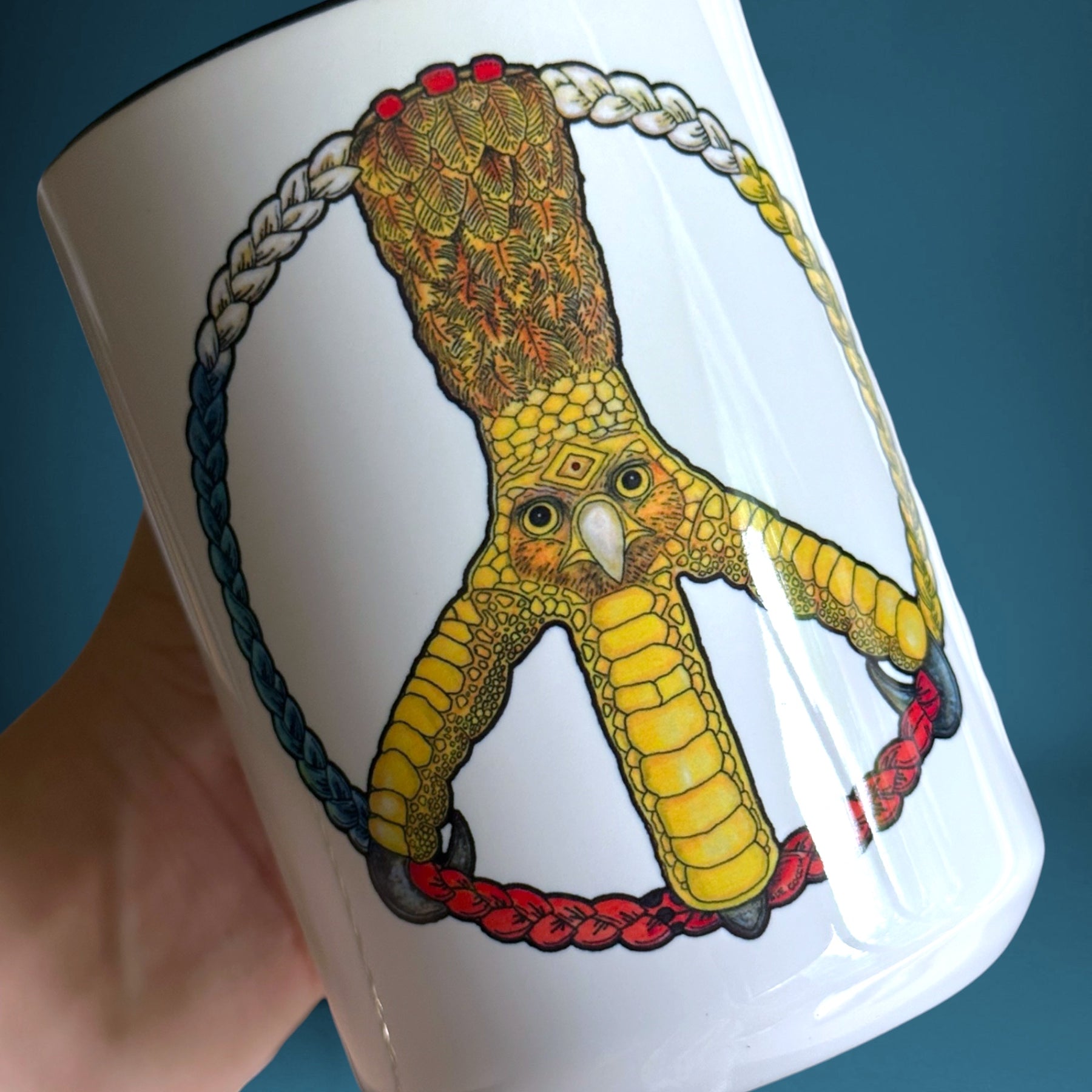 Peace Eagle 15 oz Mug