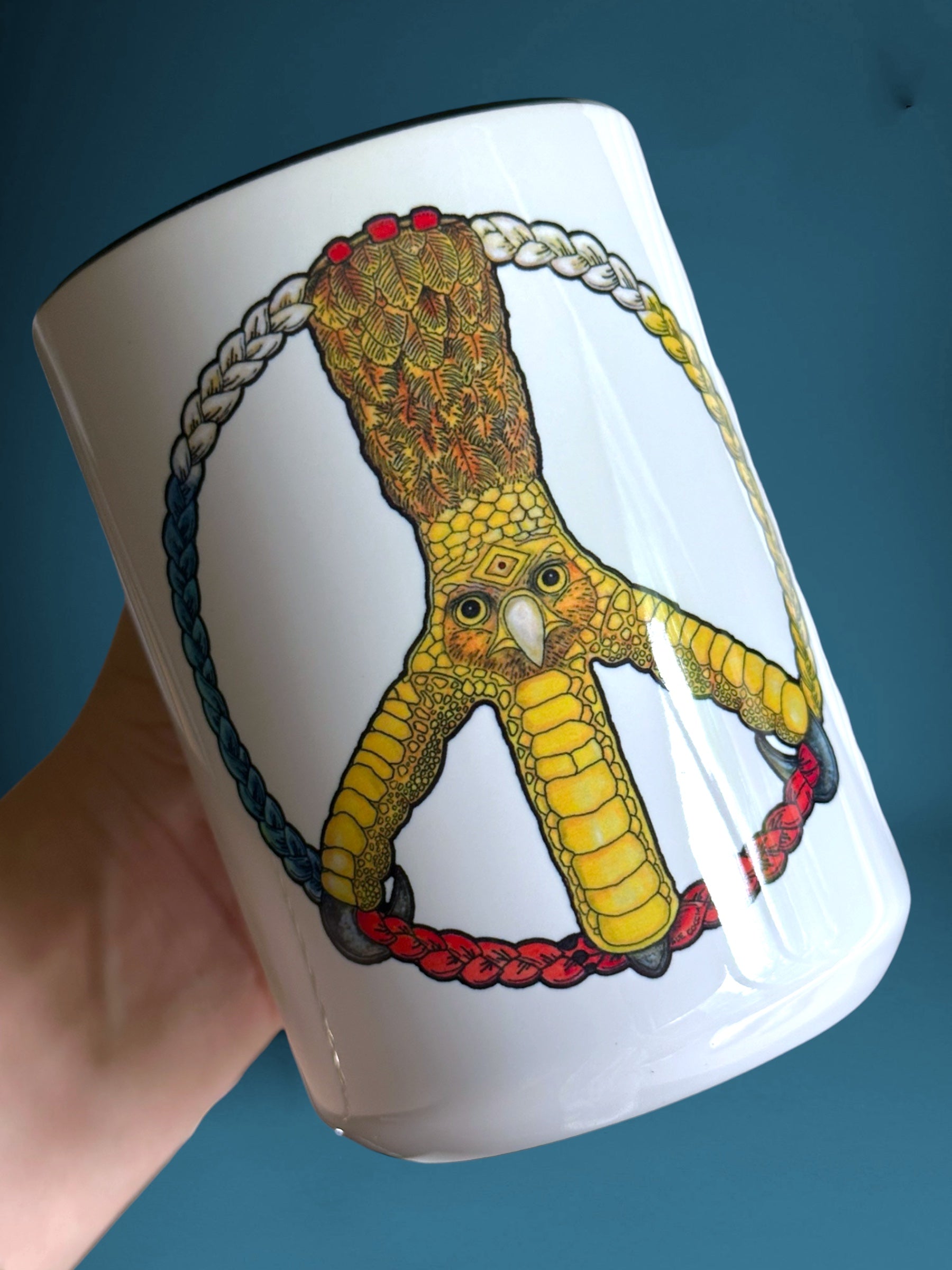 Peace Eagle 15 oz Mug