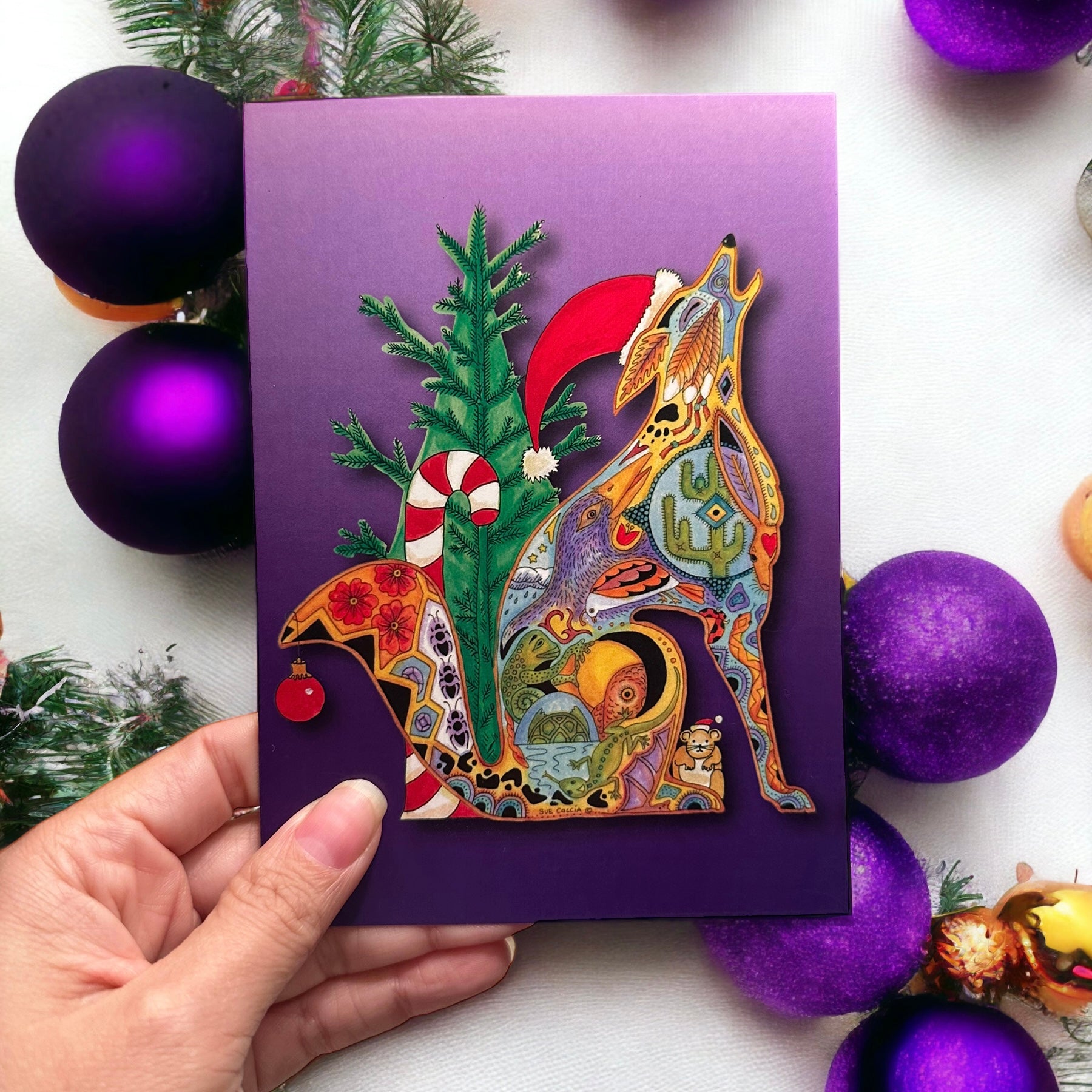 Coyote Holiday Card