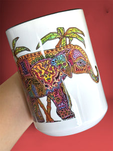 Elephant 15 oz Mug