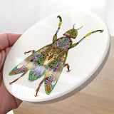 Horse fly Glazed Ceramic Coaster