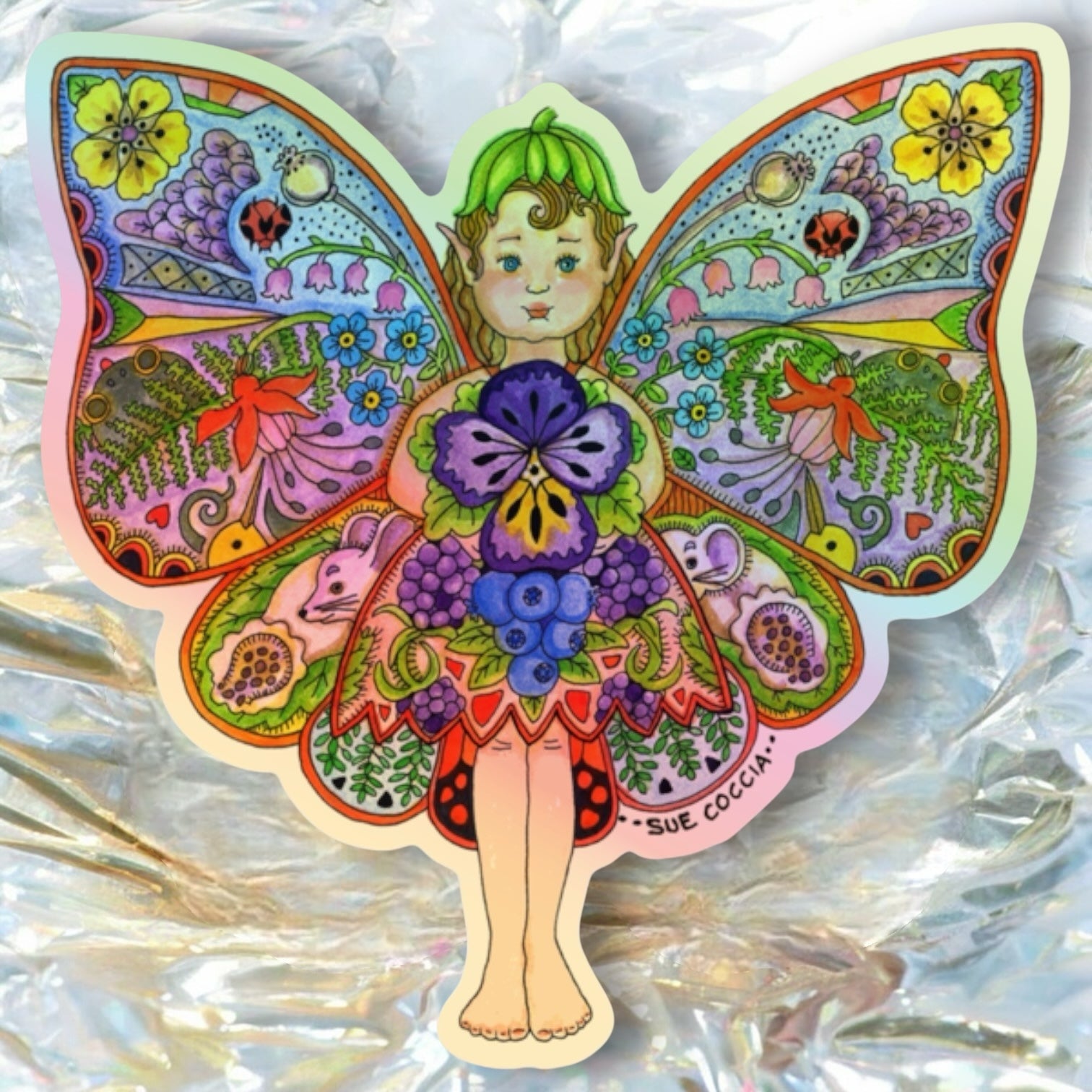 Fairy Holographic Sticker