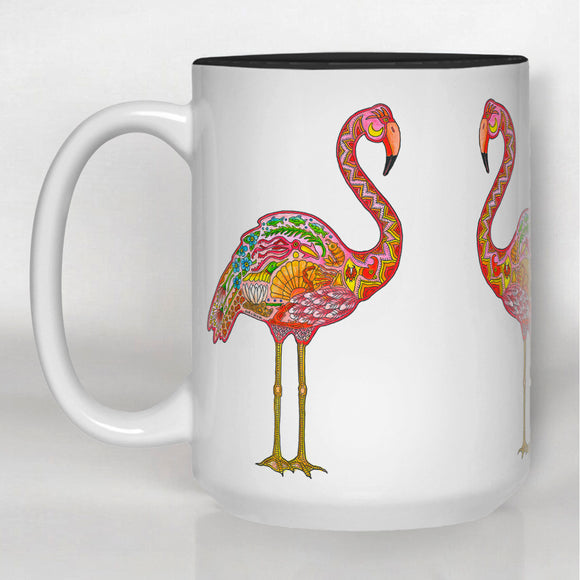 Flamingo 15 oz Mug