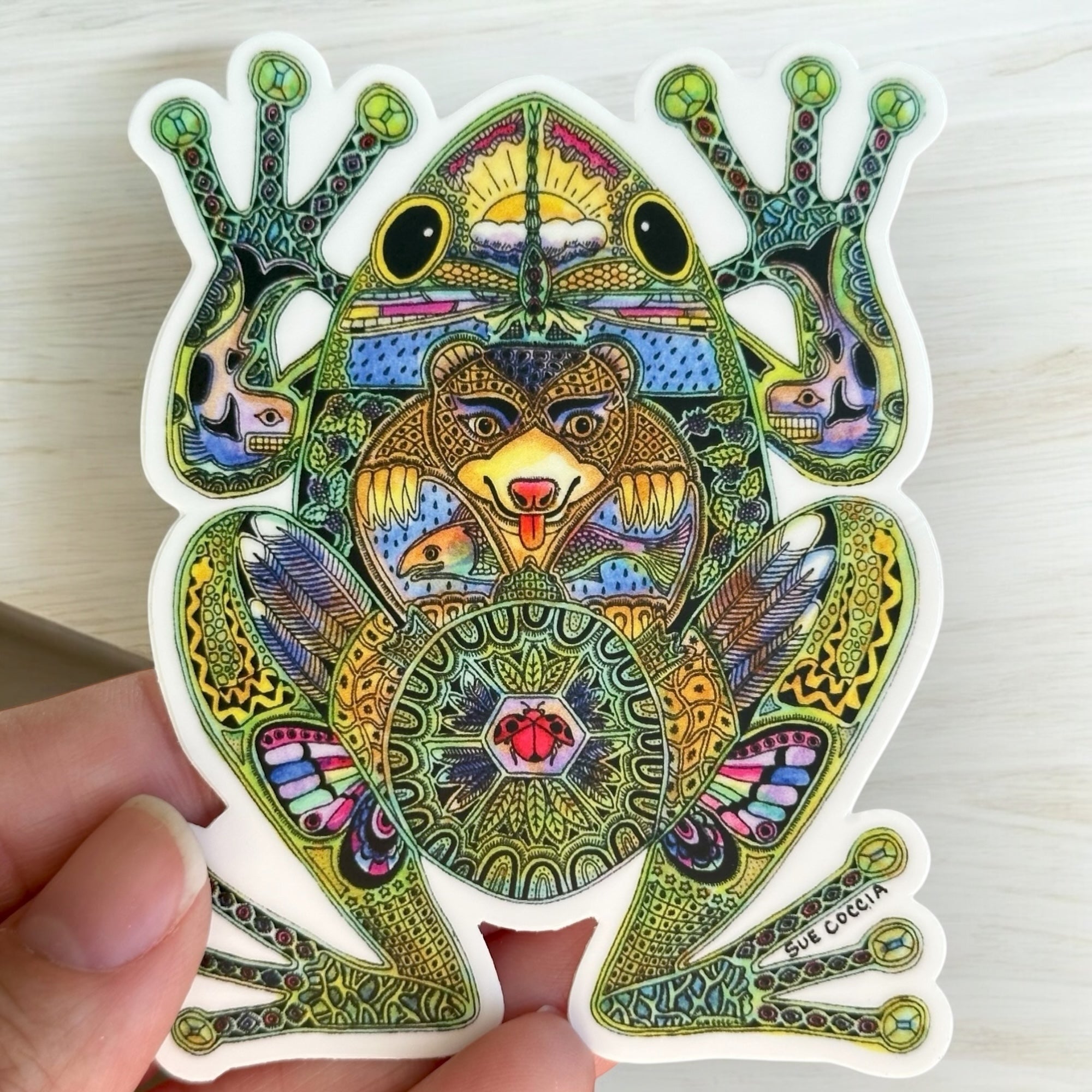 Frog Sticker