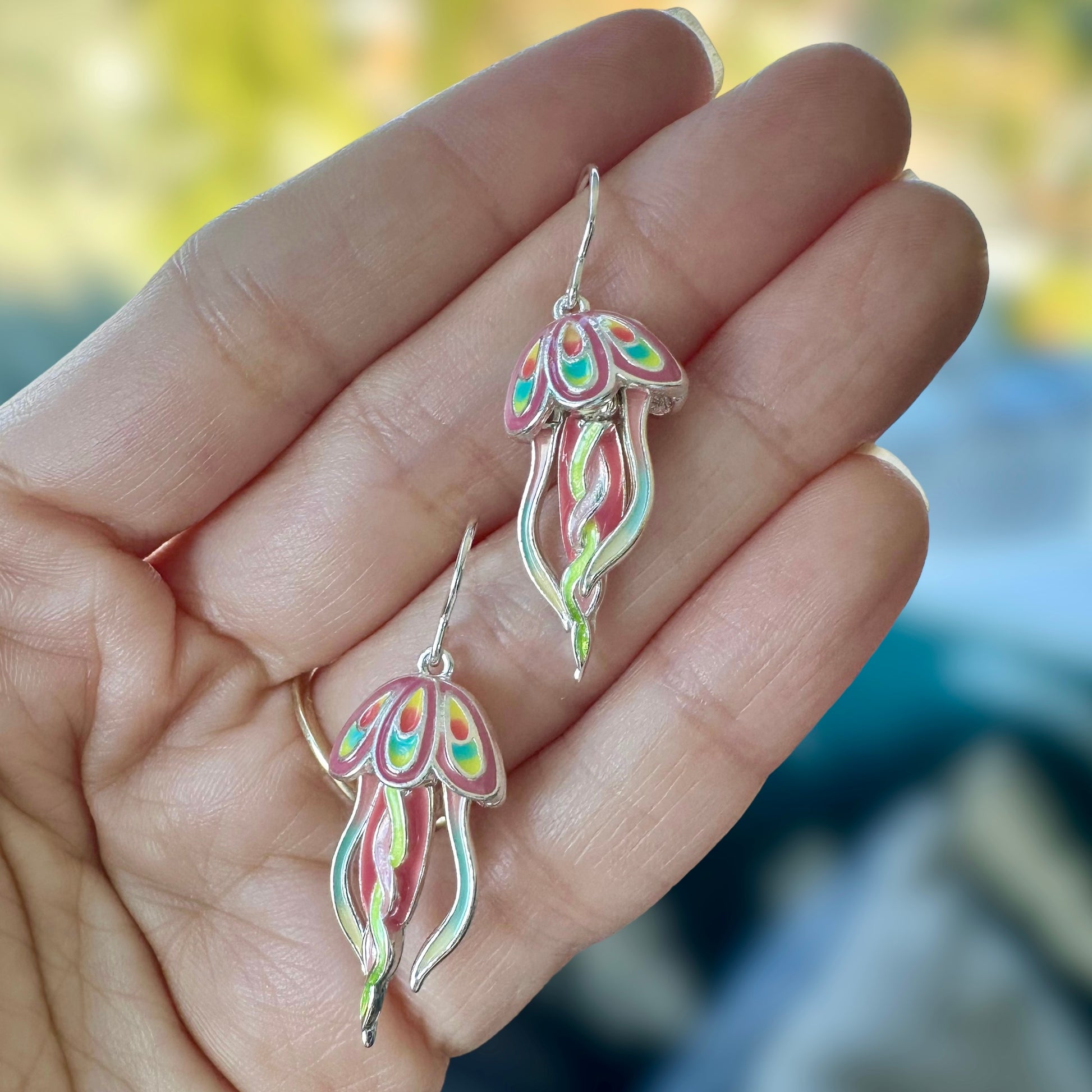 Jellyfish Dangle Earrings