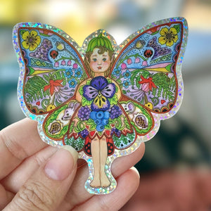 Fairy GLITTER Sticker