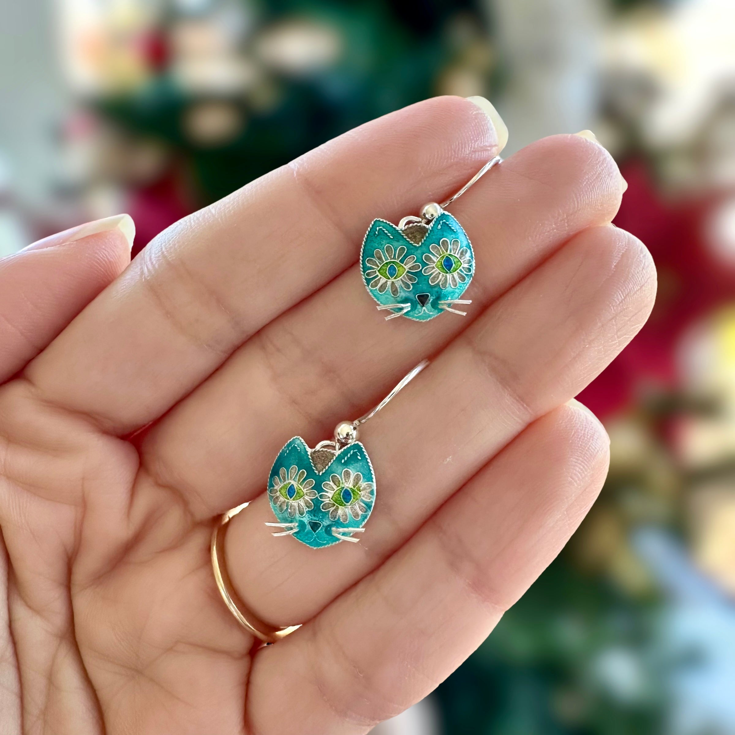 Cat Montage Earrings