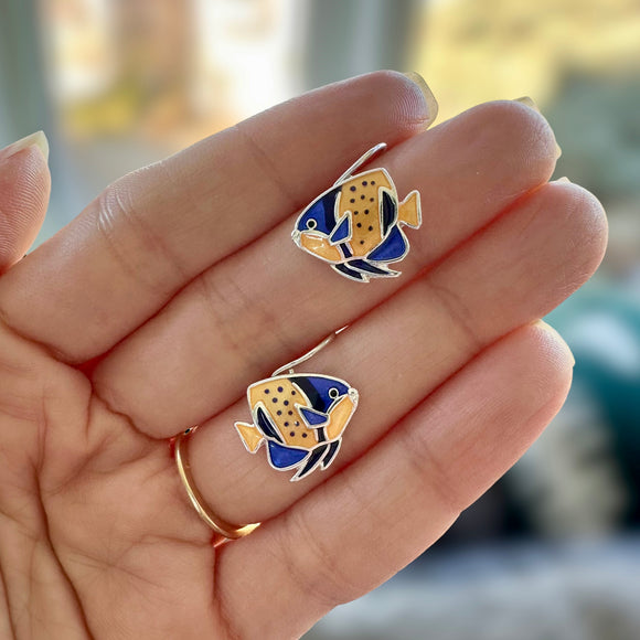 Majestic Angelfish Earrings